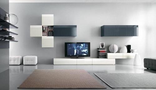 Những mẫu kệ tivi phòng khách sang trọng