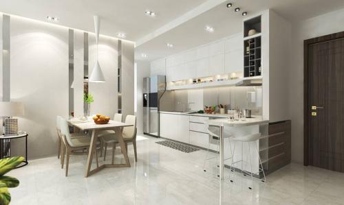 Thi công nội thất phòng khách với mẫu mã đơn giản