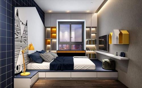 Thi công nội thất phòng ngủ tinh tế tại quận Gò Vấp