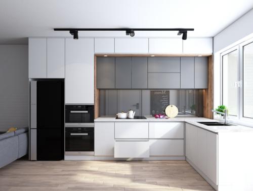 So sánh tủ bếp Laminate  và tủ bếp Acrylic