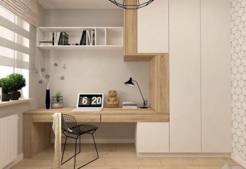 Các mẫu bàn làm việc trong không gian nội thất phòng ngủ