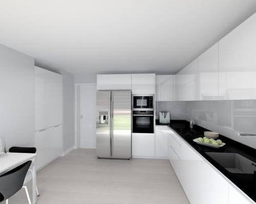 Thi công tủ bếp acrylic hiện đại và sang trọng