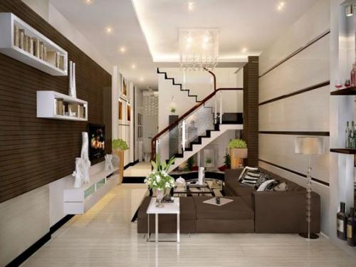 Thiết kế nội thất phòng khách theo phong thủy cho người mệnh Mộc