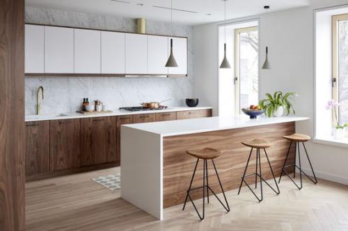 Thi công tủ bếp cánh acrylic theo xu hướng mới