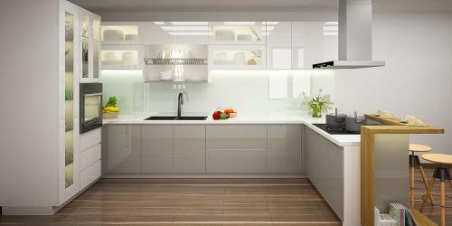Những mẫu tủ bếp gỗ công nghiệp hot nhất hiện nay