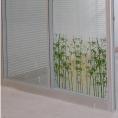 Decal kính mờ rừng trúc xanh