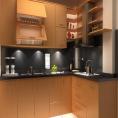 Tủ bếp gỗ công nghiệp TBCN16