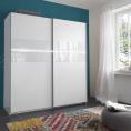 Tủ quần áo gỗ MDF bóng gương TQAMDFS11