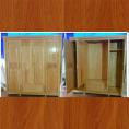 Tủ quần áo gỗ tự nhiên TAHN13